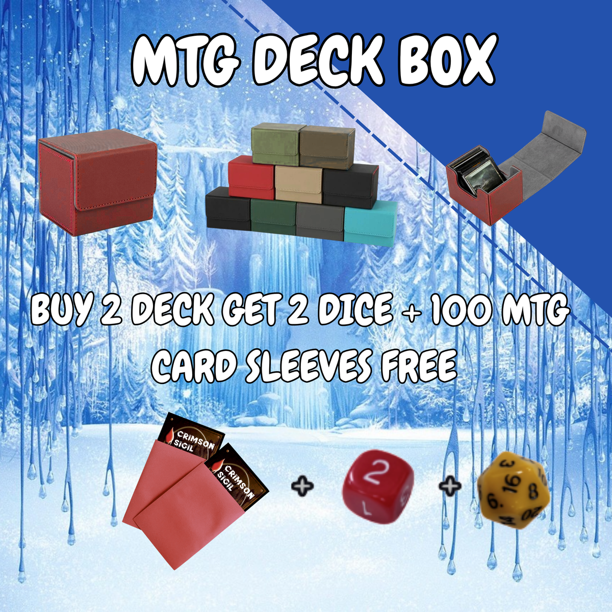 Frozen MTG Proxy Commander Deck