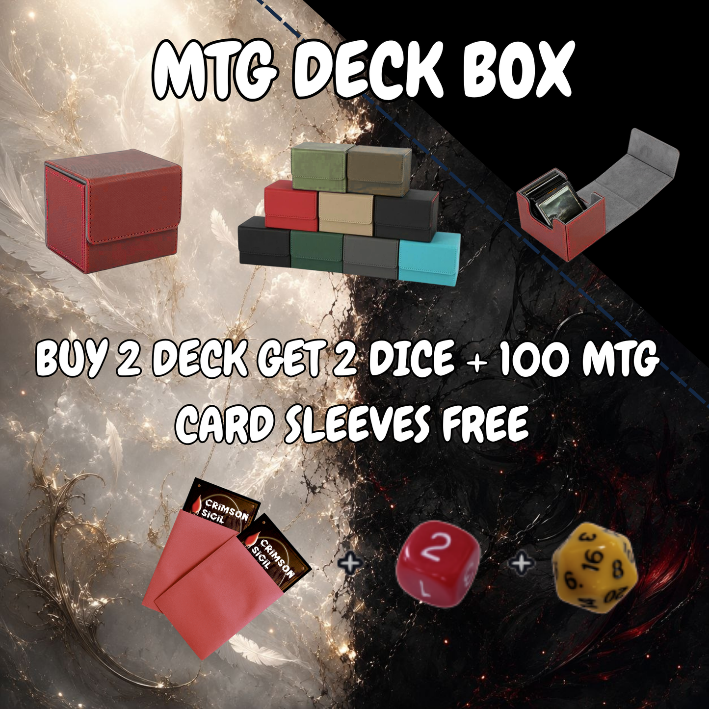 Heaven & Hell MTG Proxy Commander Deck