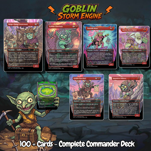 Goblin Storm Engine MTG Proxy Deck
