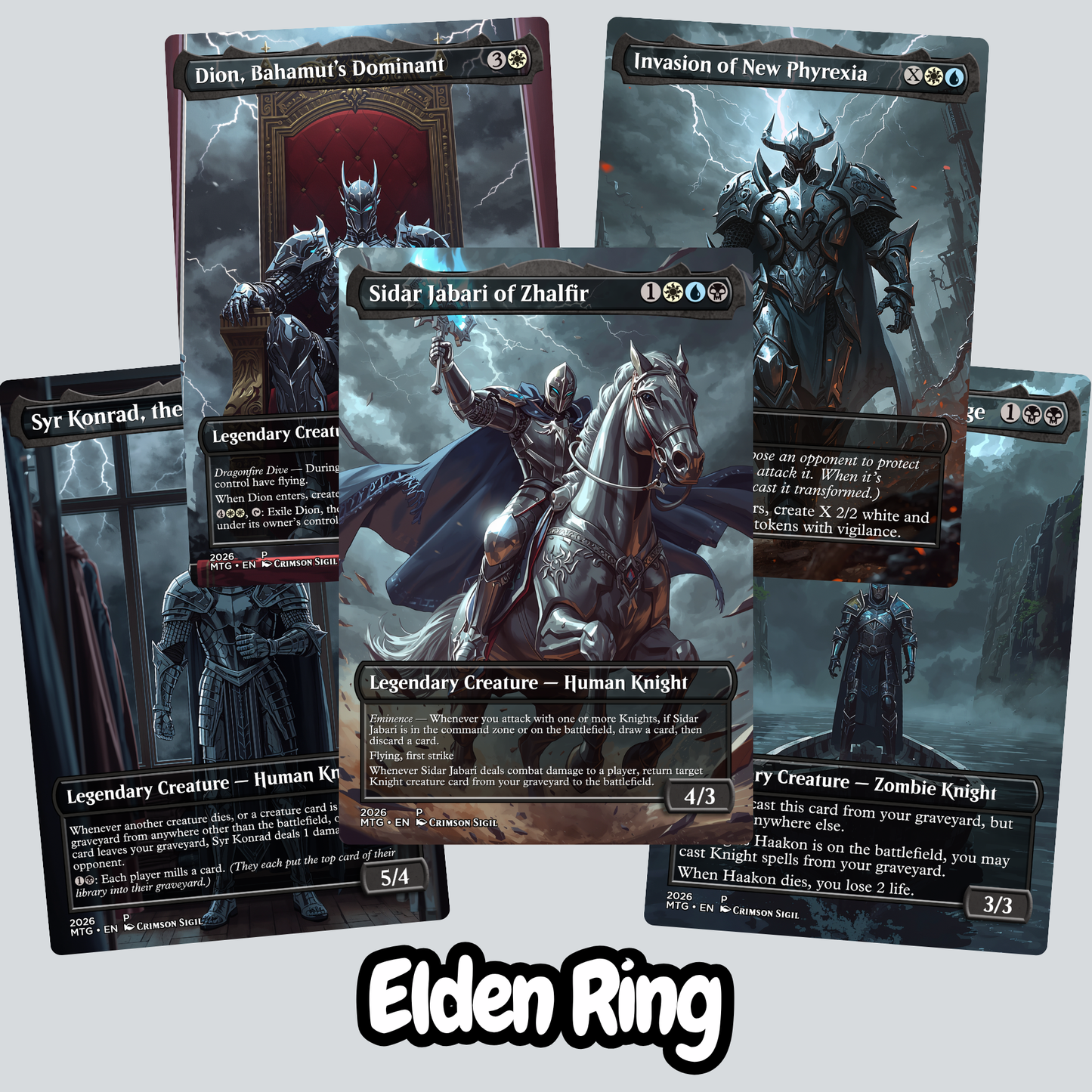 Elden Ring MTG Proxy Commander Deck