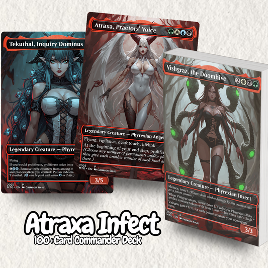 Atraxa Infect MTG Proxy Commander Deck
