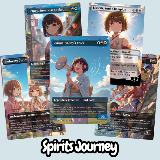 Spirits Journey MTG Proxy Commander Deck