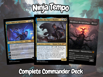 Ninja Tempo MTG Proxy Commander Deck