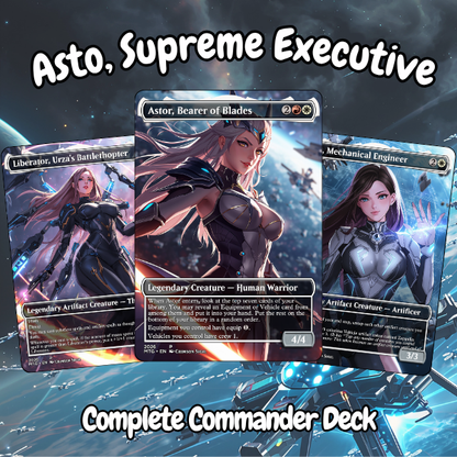 Asto, Supreme Executive MTG Proxy Commander Deck