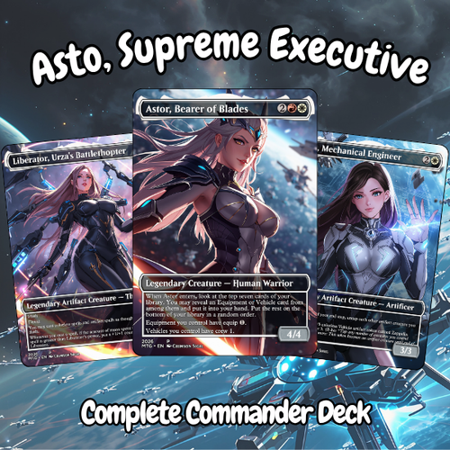 Asto, Supreme Executive MTG Proxy Commander Deck