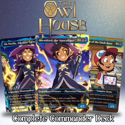 The Owl House Sheoldred MTG Proxy Commander Deck
