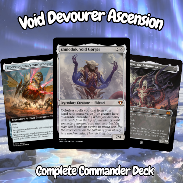 Void Devourer Ascension MTG Proxy Commander Deck