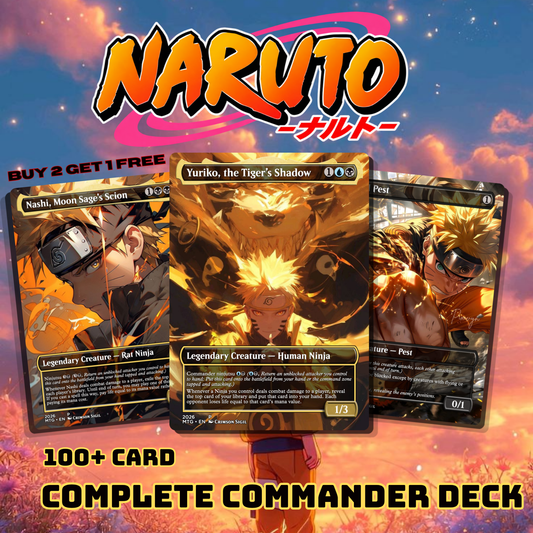 Naruto  MTG Proxy Commander Deck