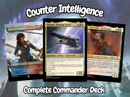 Counter Intelligence MTG Proxy Commander Deck