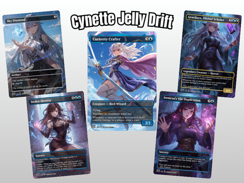 Cynette Jelly Drift MTG Proxy Commander Deck