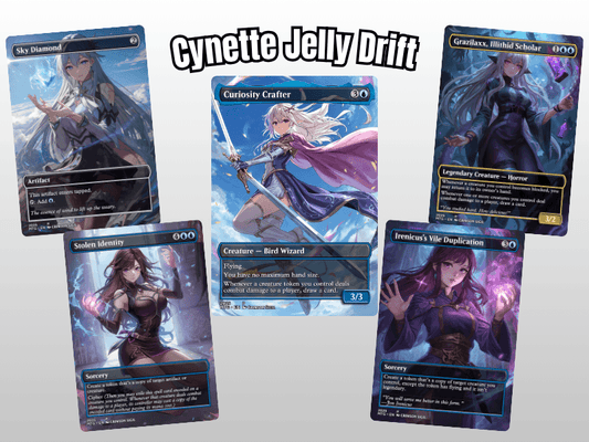 Cynette Jelly Drift MTG Proxy Commander Deck showcasing high quality mtg proxies and magic proxies.
