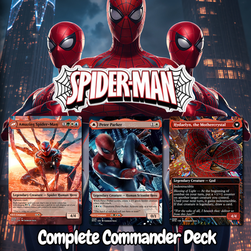 Spider-Man MTG Proxy Commander Deck