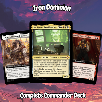 Iron Dominion MTG Proxy Commander Deck