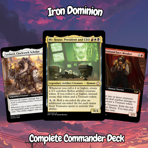 Iron Dominion MTG Proxy Commander Deck
