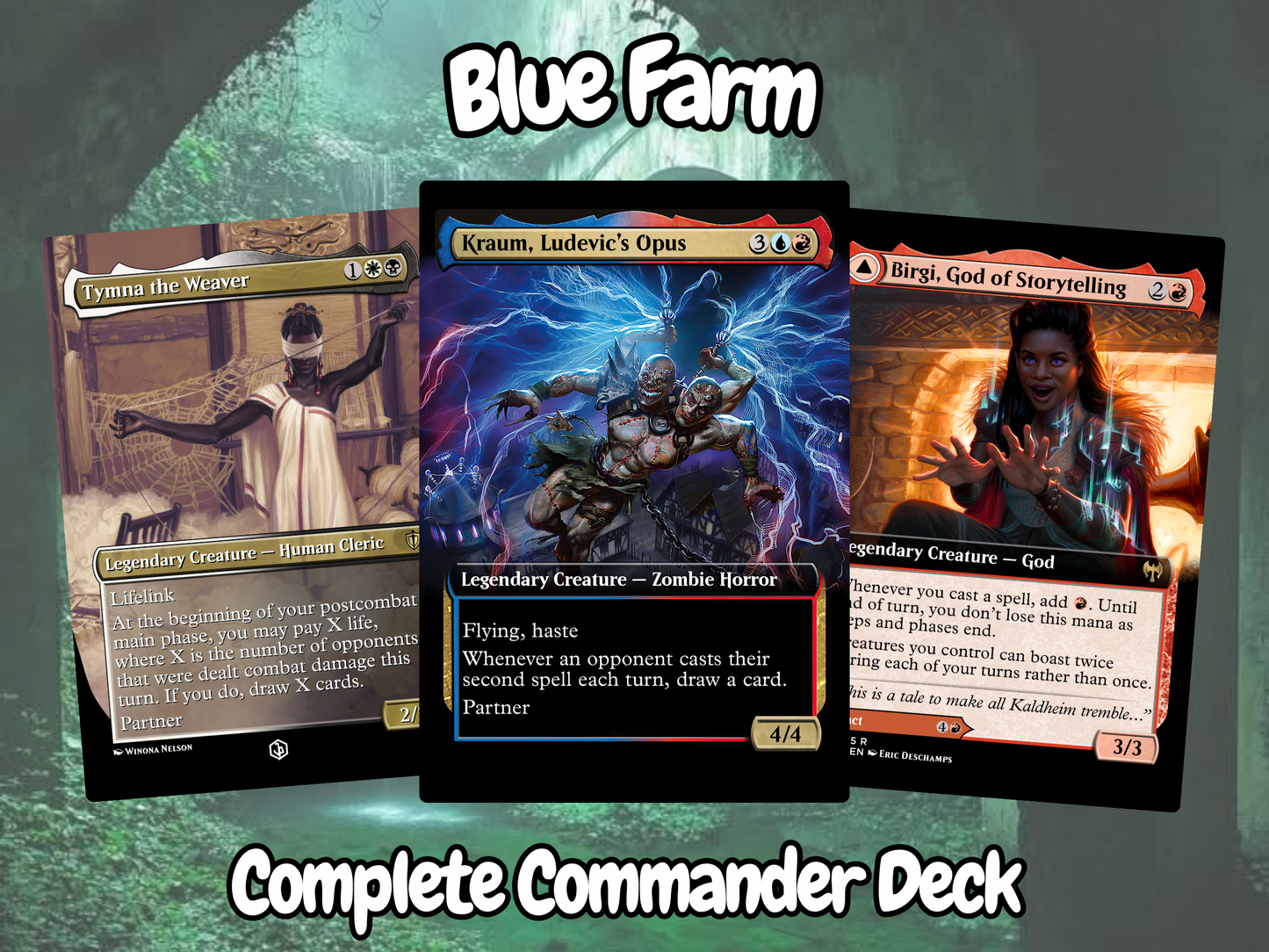 Blue Farm MTG Proxy Commander Deck