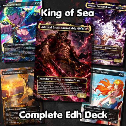 King of Sea MTG Proxy Commander Deck