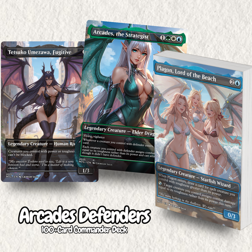 Arcades Defenders MTG Proxy Commander Deck