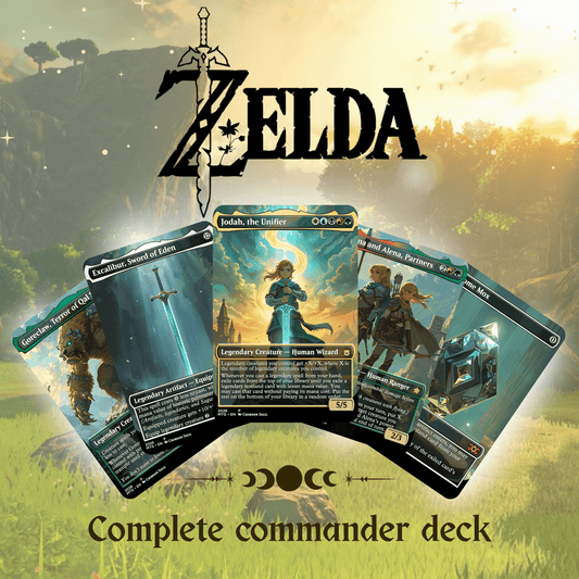 mtg zelda commander deck I made a complete Legend of themed proxy for Magic: the Gathering : r/tearsofthekingdom Legend of Zelda Commanders! |