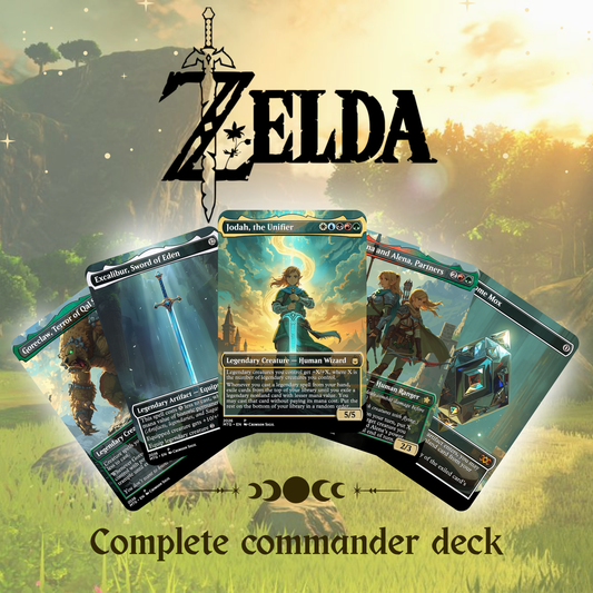 Zelda MTG Proxy Commander Deck