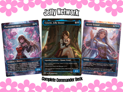 Jelly Network MTG Proxy Commander Deck