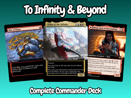 To Infinity & Beyond MTG Proxy Commander Deck