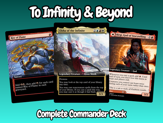 To Infinity & Beyond MTG Proxy Commander Deck