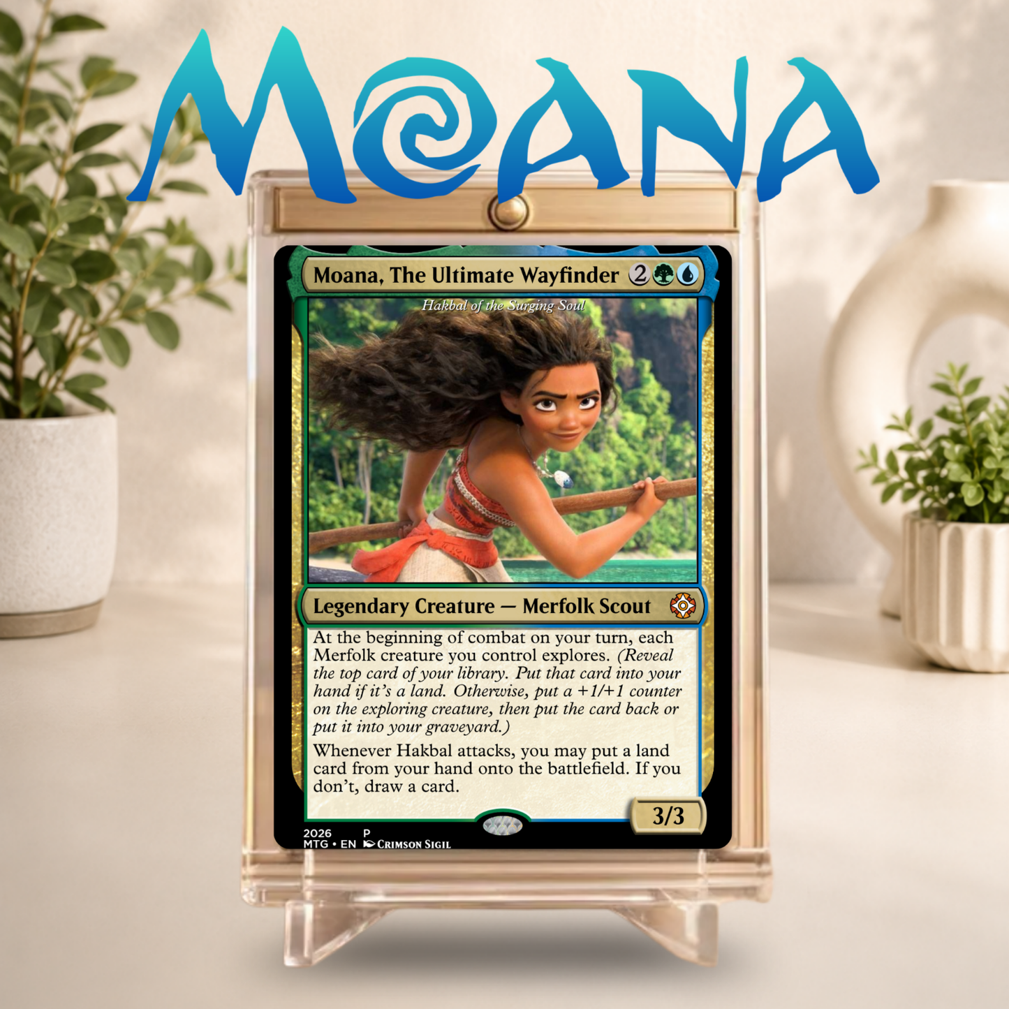 Moana MTG Proxy Commander Deck