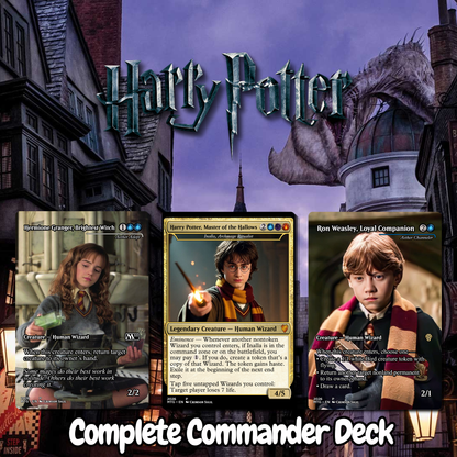 Harry Potter MTG Proxy Commander Deck