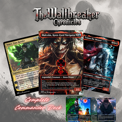 Attack on Titan MTG Proxy Commander Deck