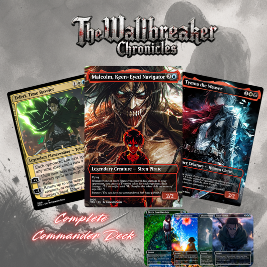 Attack on Titan MTG Proxy Commander Deck
