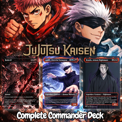 Jujutsu Kaisen MTG Proxy Commander Deck