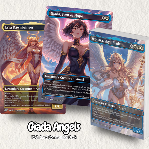 Giada Angels MTG Proxy Commander Deck