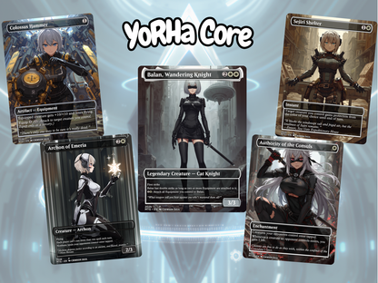 YoRHa Core MTG Proxy Commander Deck