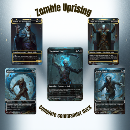 Zombie Uprising MTG Proxy Commander Deck