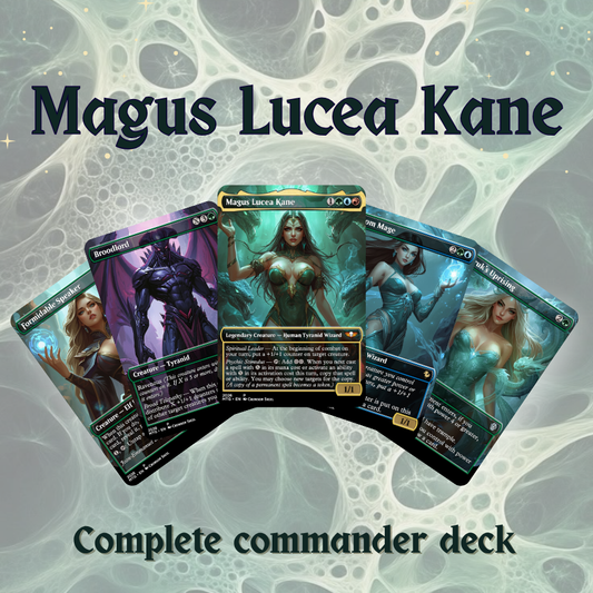 Magus Lucea Kane MTG Proxy Commander Deck