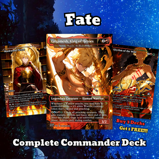 Fate MTG Proxy Commander Deck