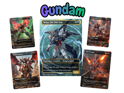 Gundam MTG Proxy Commander Deck