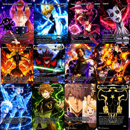 Black Clover MTG Proxy Commander Deck