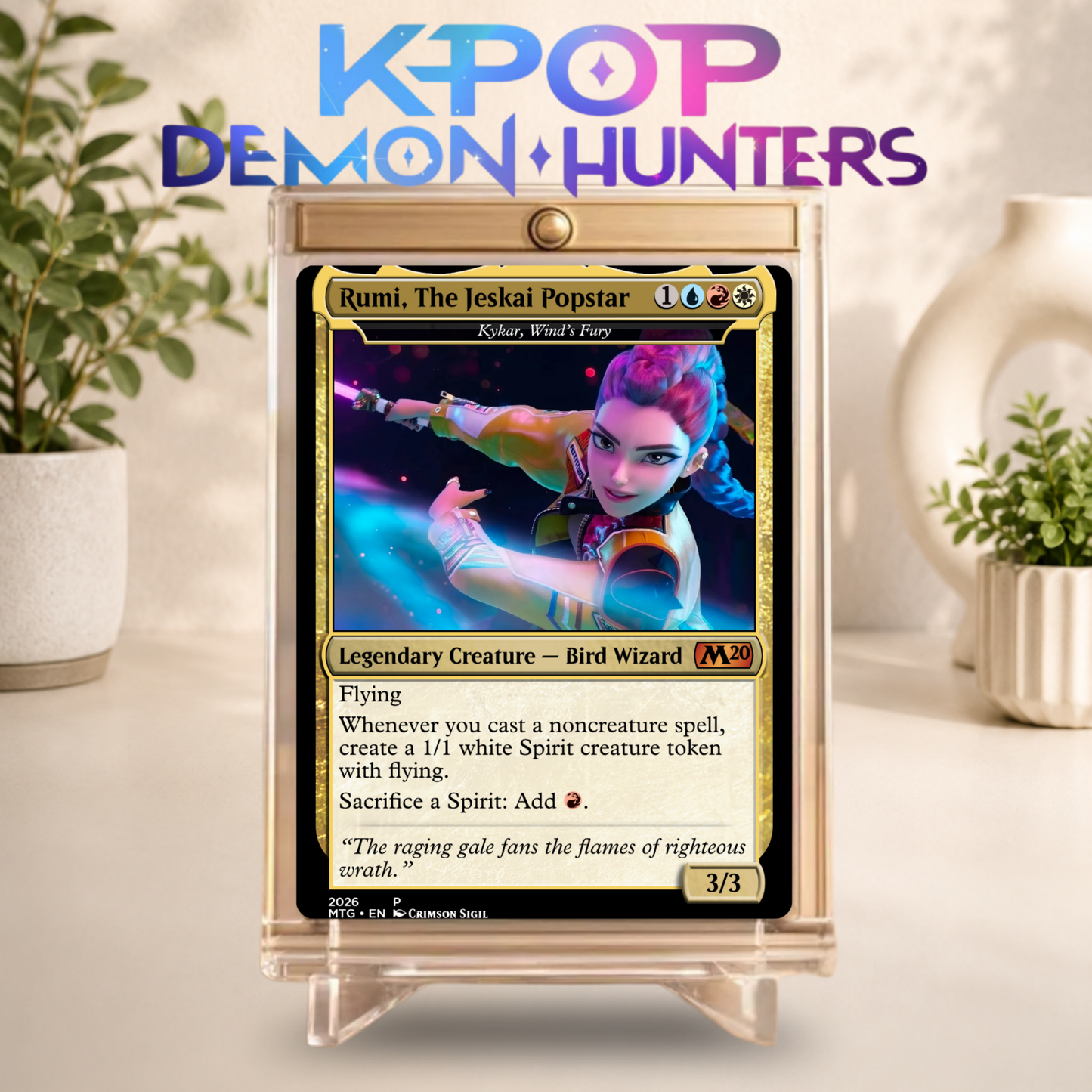 K-POP Demon Hunters MTG Proxy Commander Deck