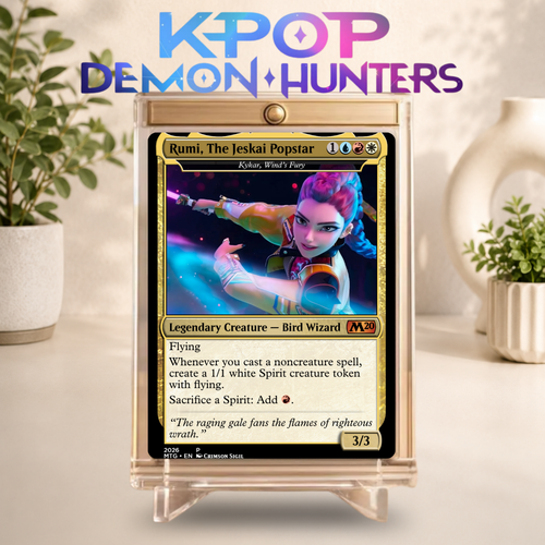 K-POP Demon Hunters MTG Proxy Commander Deck
