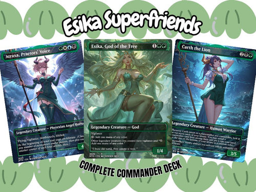 Esika Superfriends Angels MTG Proxy Commander Deck