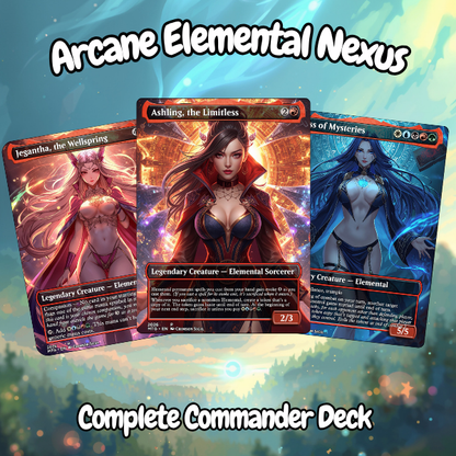 Arcane Elemental Nexus MTG Proxy Commander Deck