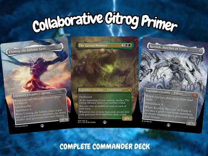 Collaborative Gitrog Primer MTG Proxy Commander Deck