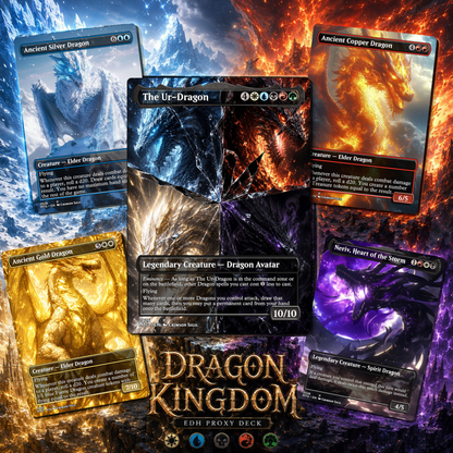 Dragon Kingdom MTG Proxy Commander Deck
