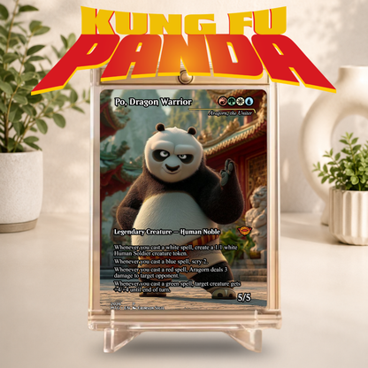 Kung Fu Panda MTG Proxy Commander Deck