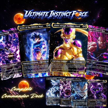 Dragonball Super  MTG Proxy Commander Deck