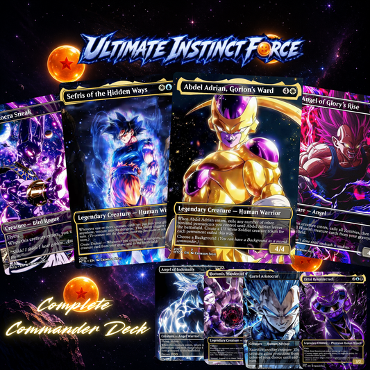 Dragonball Super  MTG Proxy Commander Deck