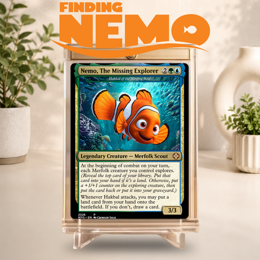 Finding Nemo MTG Proxy Commander Deck