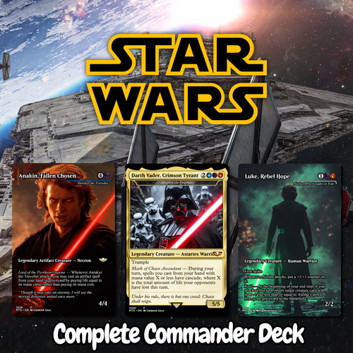 Star Wars MTG Proxy Commander Deck