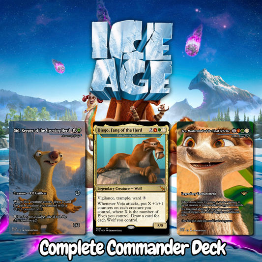 Ice Age MTG Proxy Commander Deck